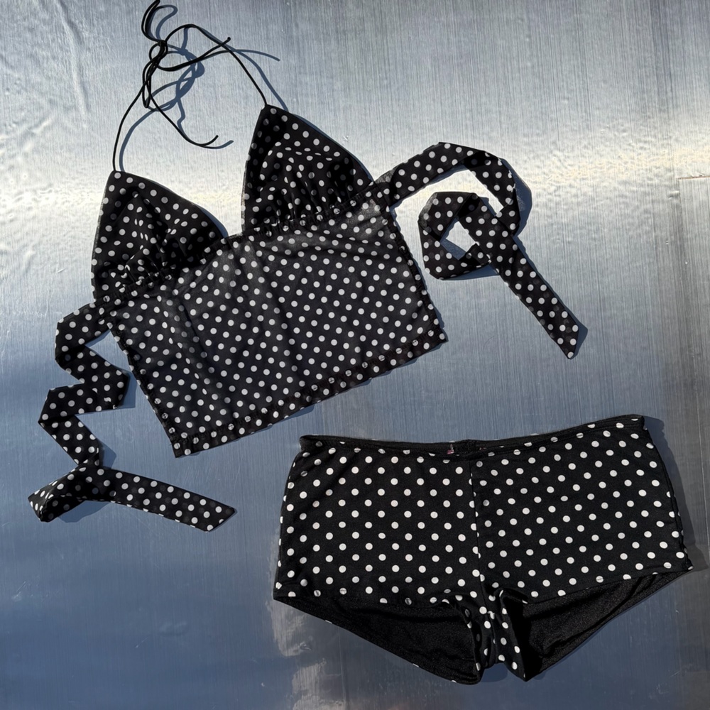 Polka Dot Two-Piece Set